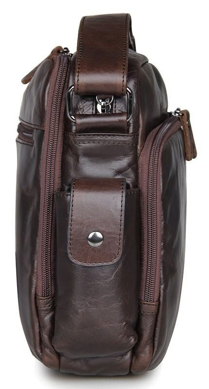 Сумка мужская 14369 Vintage коричневая
