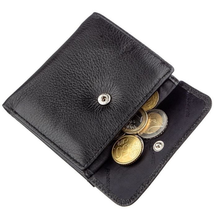 Жіночий гаманець із монетницею ST Leather 18919 чорний