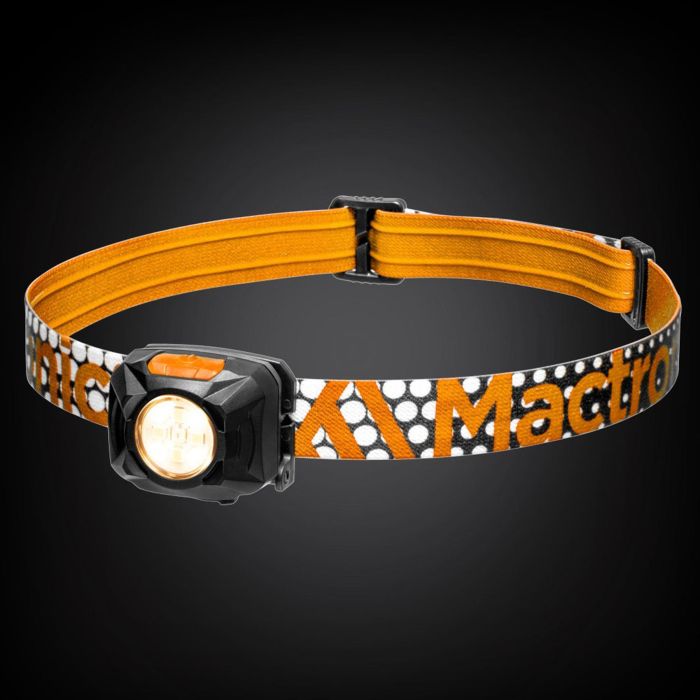 Ліхтар налобний Mactronic Rebel (400 Lm) Cool/Warm White/Red LED Recharg Type-C (AHL0061UC)