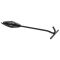 Подъемник крышки Groenberg Knopp Handle Black (266019)