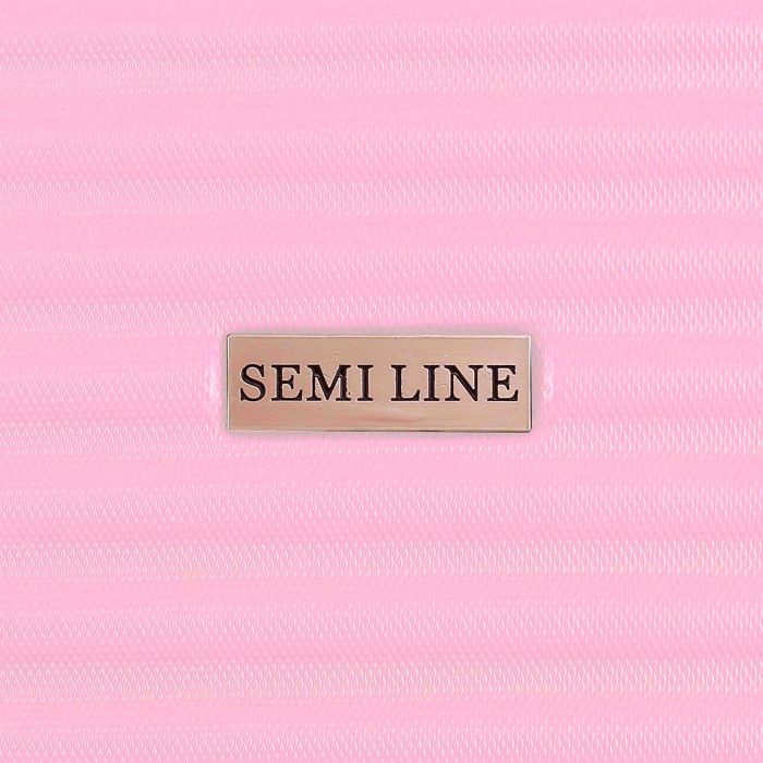Валіза Semi Line 22" (M) Pink Cream (T5573-3)