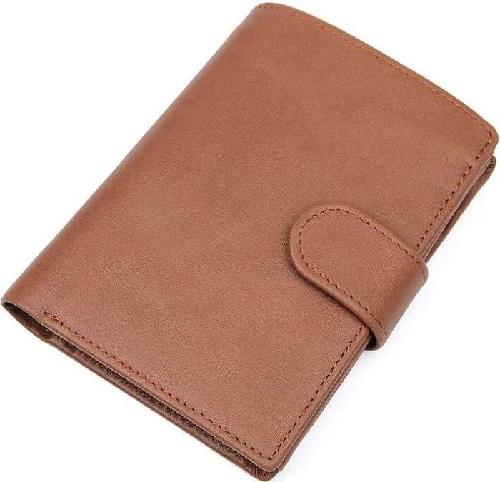 Портмоне чоловіче 14534 з натуральної шкіри Vintage коричневе