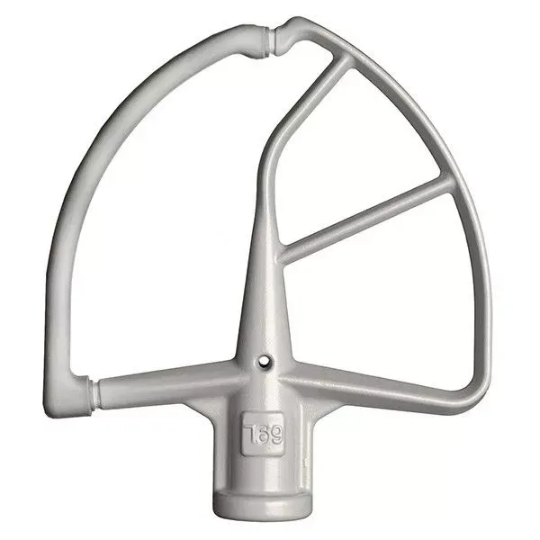 Насадка-лопатка KitchenAid 5K7FB для чаші 6,9 л нержавіюча сталь