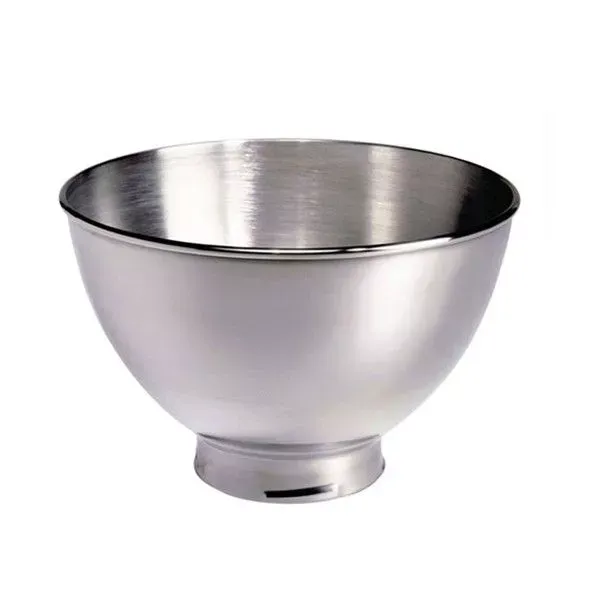 Чаша KitchenAid 3 л 5KB3SS з нержавіючої сталі без ручки до моделей 4,3 л / 4,7 л / 4,8 л