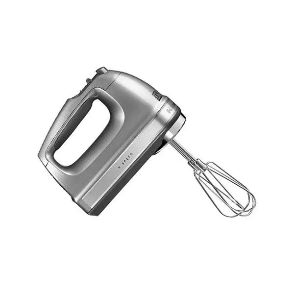 Міксер KitchenAid 5KHM9212ECU ручний 9 швидкостей сріблястий