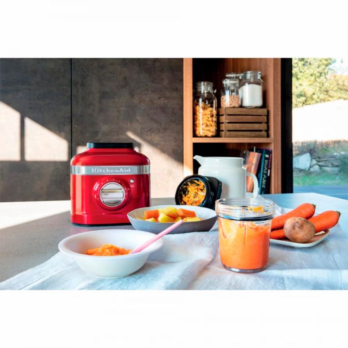 Набір до блендера KitchenAid 5KSB2040BBB 2 стакана(200мл) з кришкою і ножовий блок до 5KSB13XX/5KSB40XX