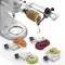 Насадка-спиралайзер KitchenAid 5KSM1APC 4 нож цвет металлический