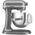 Кухонна машина KitchenAid Artisan 6,6 л 5KSM70SHXEMS з підйомною чашею колір срібний медальон