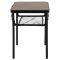 Стіл Bo-Camp Garland 60x45 cm Black/Wood look (1404195)