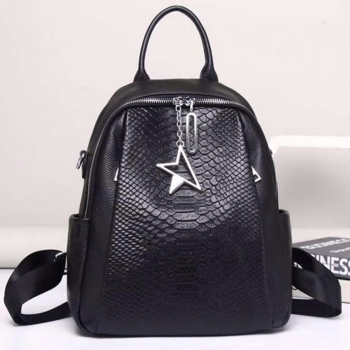 Стильний жіночий рюкзак шкіряний міський з ременцем 3551 Tiding Bag