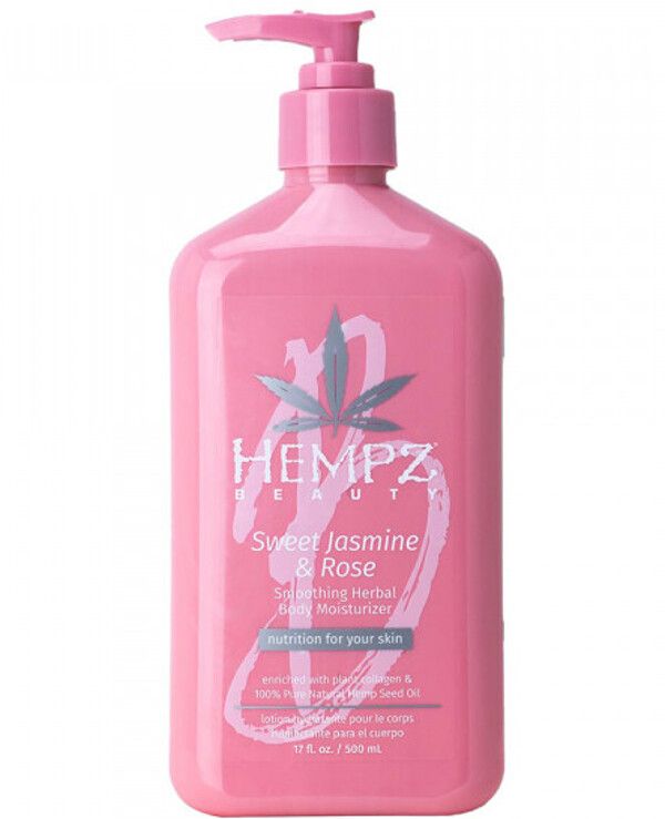 Молочко для тела с коллагеном "Жасмин-Роза" Hempz 500 мл (2727-03)