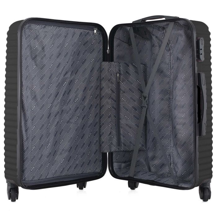 Валіза Semi Line 20" (S) Black (T5647-2)