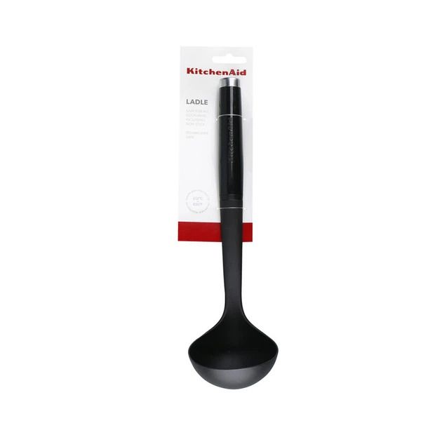 Ополоник KitchenAid Classic, 31 см, чорний (KHH006OHOBEG)