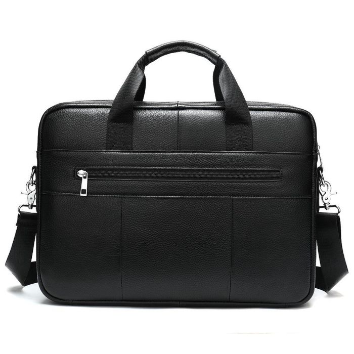 Чоловіча сумка для ноутбука й документів чорна SK N8256 Tiding Bag