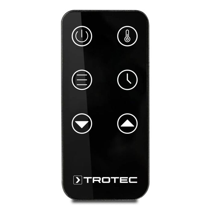 Тепловентилятор керамічний Trotec TFC 220 E 2200W Black (1410000690)