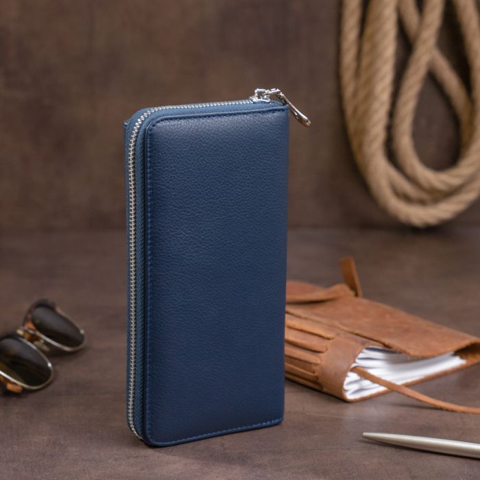 Кошелек универсальный женский ST Leather 19296 темно-синий