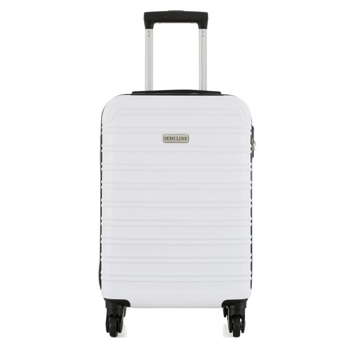Чемодан Semi Line 20" (S) White (T5952-1)