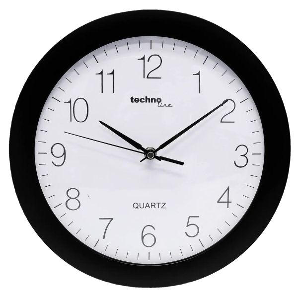 Годинник настінний Technoline WT7000 Black (WT7000 schwarz)