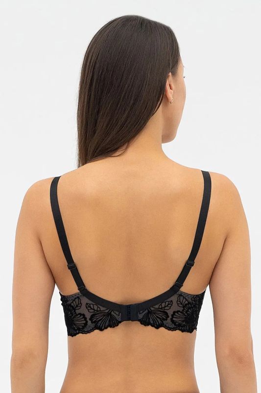 Бюстгальтер VIOLETTA 016 01B 02 Effetto Lingerie чорний