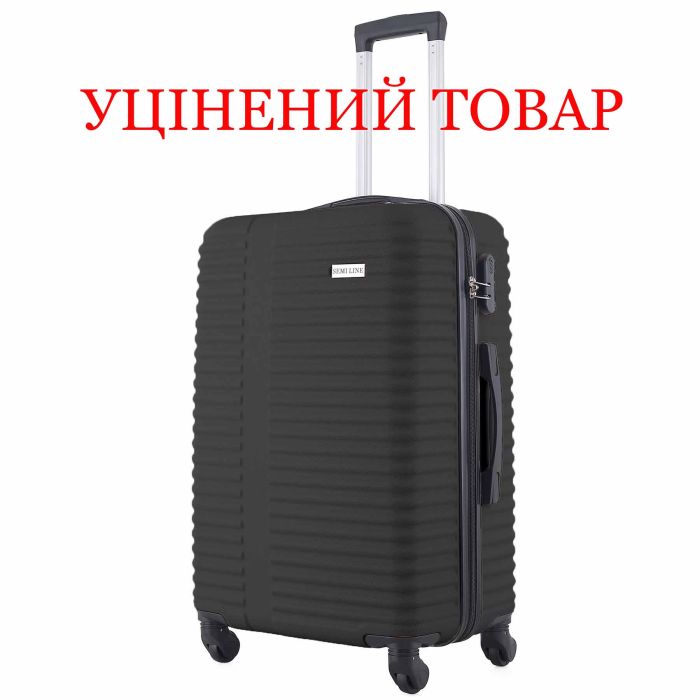 Валіза Semi Line 24" (M) Black (T5647-3)_Discounted