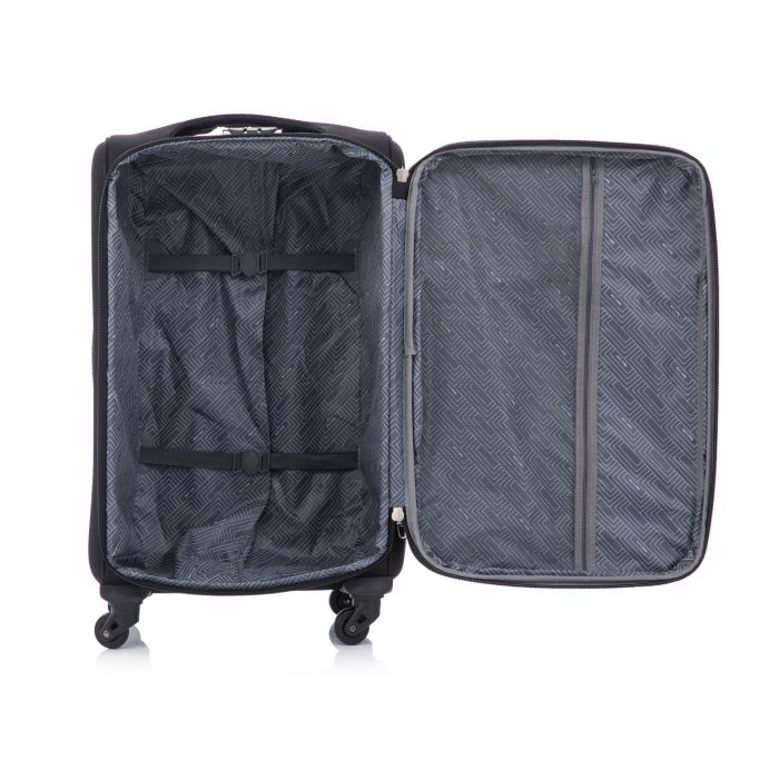 Валіза Semi Line 24" (M) Black (T5961-2)