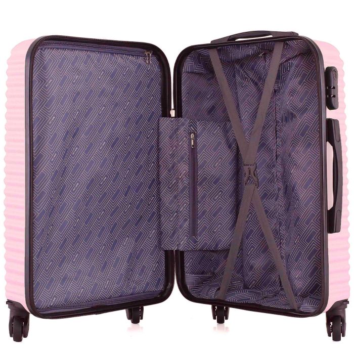 Валіза Semi Line 22" (M) Pink Cream (T5573-3)