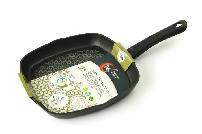 Сковорода гриль TVS Diamante Induction 28х28 см (DP502284010001)