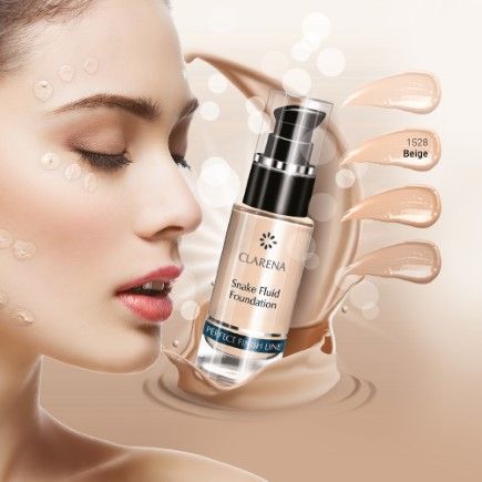 Флюїд Golden Tan натуральний тональний із зміїною отрутою Clarena 30 мл