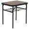 Стіл Bo-Camp Garland 60x45 cm Black/Wood look (1404195)