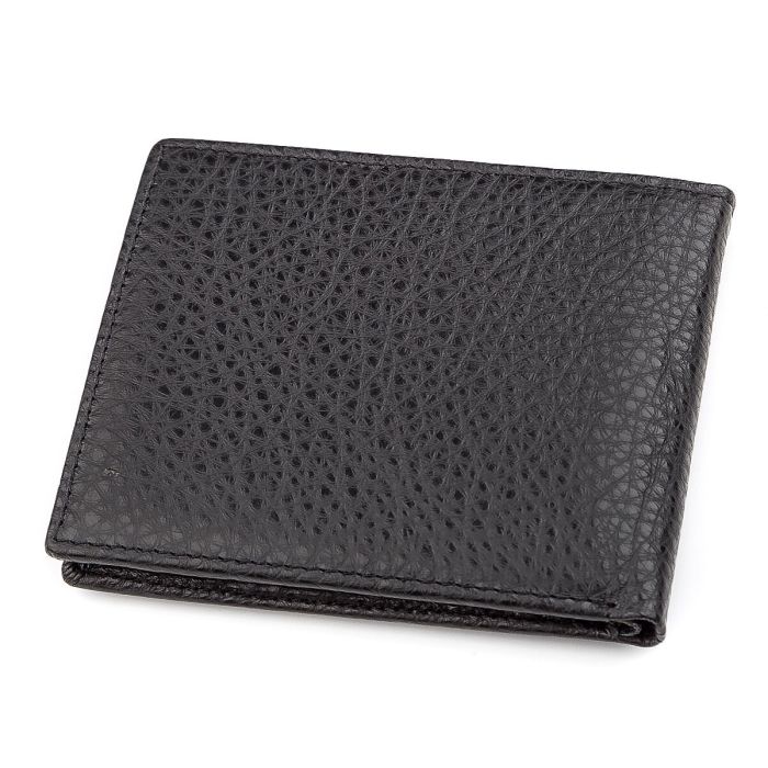 Мужской кошелек ST Leather 18319 (ST160) черный кожаный