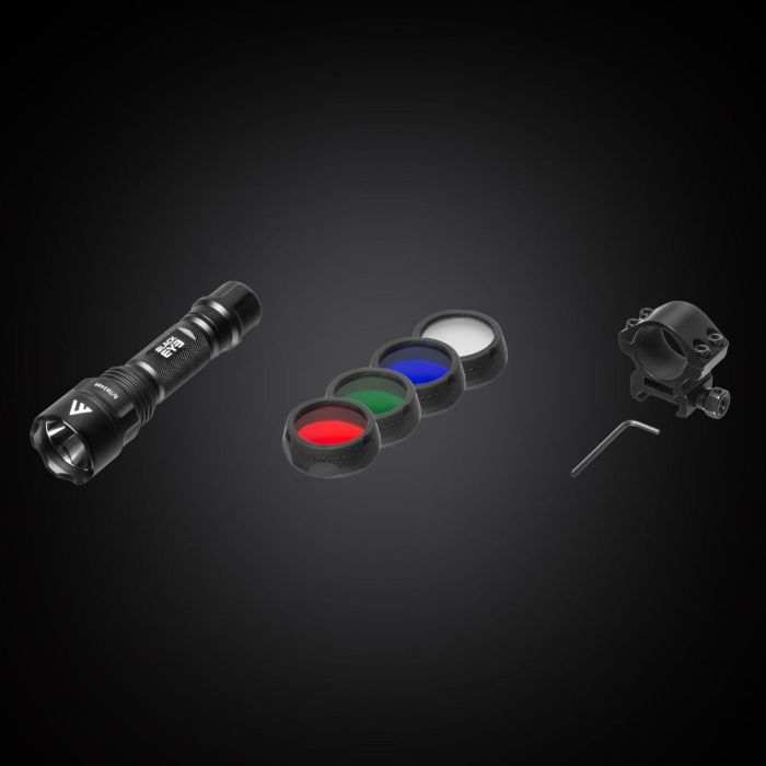 Ліхтар універсальний Mactronic Black Eye 650 (650 Lm) Recharg Type-C Gun Mount RGB Kit (L-MX532L-RC/SET3)