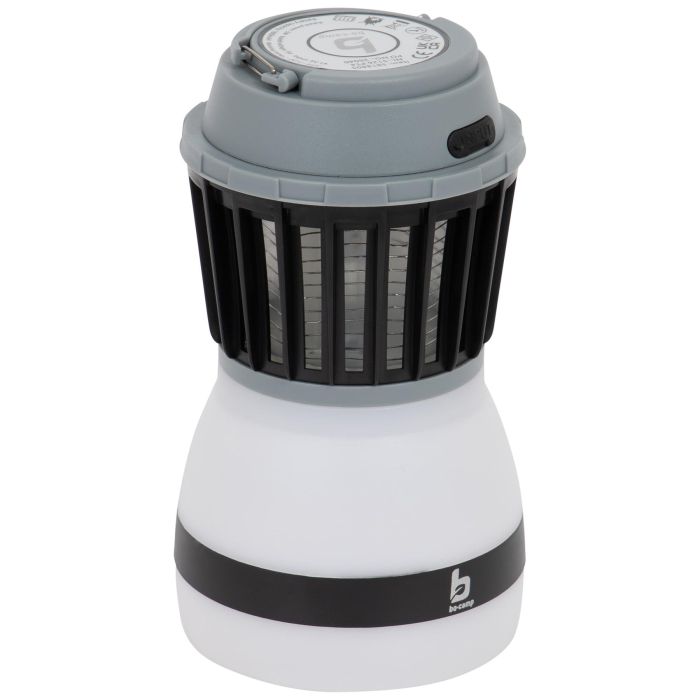 Ліхтар-знищувач комах Bo-Camp Atom WP Rechargable 200 Lumen Grey/Black (5818805)