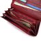 Женский кошелек с карманом для телефона из натуральной кожи ST Leather 23069 бордовый