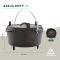 Казан з кришкою Groenberg Askja Pot 30 cm / 7 L Black (266017)