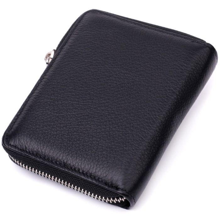 Відмінний жіночий гаманець з натуральної шкіри ST Leather 22449 чорний