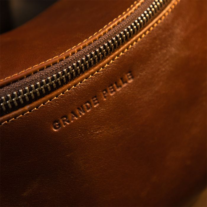 Поясна сумка Grande Pelle 11315 руда