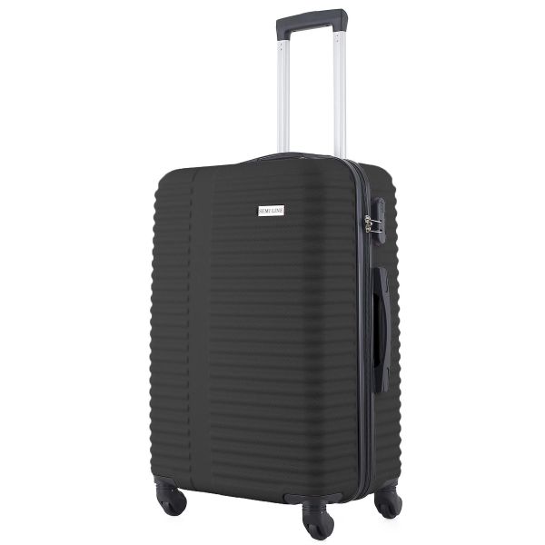 Валіза Semi Line 24" (M) Black (T5647-3)
