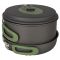 Набір посуду Bo-Camp Explorer 3 Pieces Hard Anodized Grey/Green (2200239)