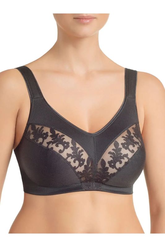 Бюстгальтер м'яка чашка MARTINA 006 08 02 Effetto Lingerie чорний