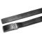 Ремень мужской кожаный Semi Line Black/Blue (P8234-0 M)