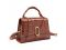 Каркасне невелике кросбоді з еко-шкіри Lilly P2-17068985C коричневе