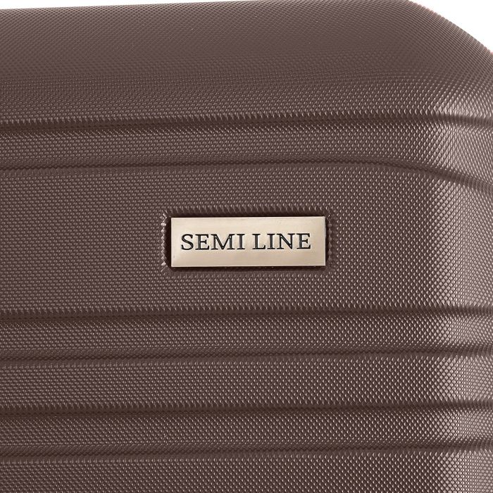 Валіза Semi Line 28" (L) Graphite/Brown (T5689-3)