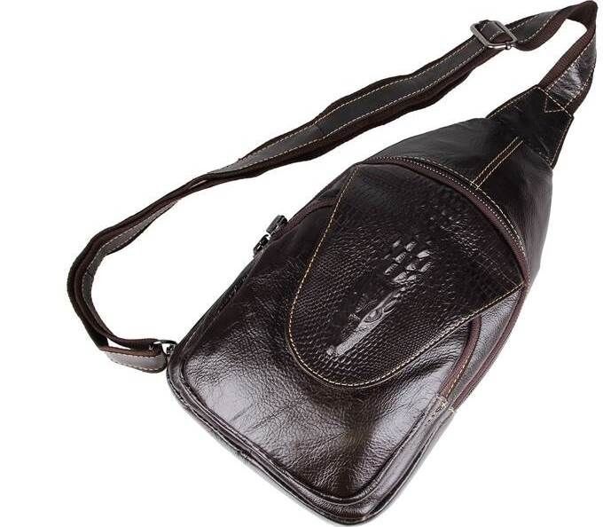 Сумка чоловіча 14559 із натуральної шкіри Vintage коричнева
