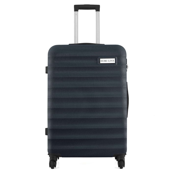 Чемодан Semi Line 26" (L) Navy (T5577-5)