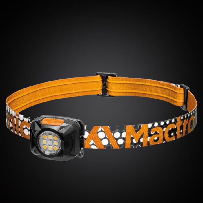Ліхтар налобний Mactronic Rebel (400 Lm) Cool/Warm White/Red LED Recharg Type-C (AHL0061UC)