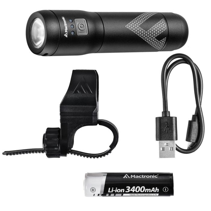 Фонарь велосипедный передний Mactronic Scream 3.1 (1000 Lm) Recharg Type-C (ABF0167)