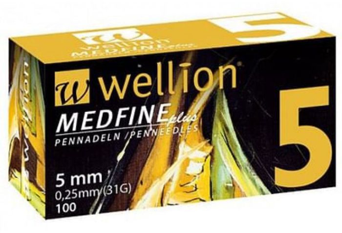 Голки для інсулінових шприц-ручек Wellion Medfine Plus