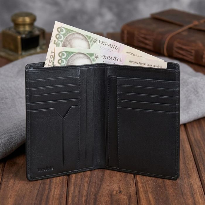 Чоловіче портмоне Tony Perotti Cortina 5050 nero (90108) Чорне