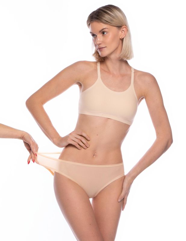 Трусики жіночі бікіні Lama FIT6000BI-06 бежеві