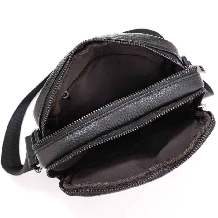 Чоловіча шкіряна сумка через плече маленька Tiding Bag A25-1108A